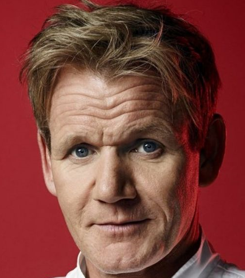 Photo of head Chef Gordon Ramsay